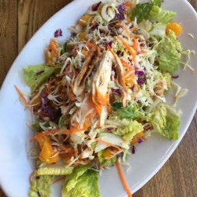 Gluten-free chicken salad from Sharky's Mexican Grill